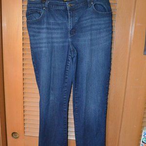 Lee Relaxed Fit Straight Leg Jeans Size 16M